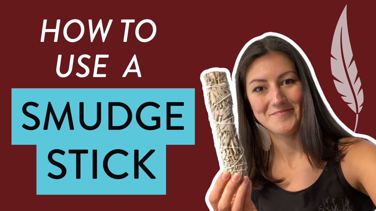 Smudge Stick How to Smudge with a bundle instead of loose sage